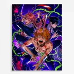 Chainsaw Metal Poster Wall Decor - G