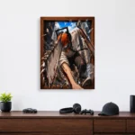 Chainsaw Power Metal Poster Wall Decor -
  M - Image 3