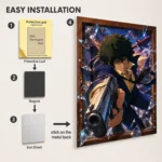 Cowboy Spike Spiegel Metal Poster Wall
  Decor - Image 2