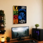 Cowboy Metal Poster Wall Decor - A - Image 4