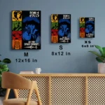 Cowboy Metal Poster Wall Decor - A - Image 6