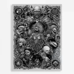 AOT Nine Titan Metal Poster Wall Decor