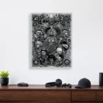 AOT Nine Titan Metal Poster Wall Decor - Image 3