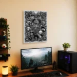 AOT Nine Titan Metal Poster Wall Decor - Image 4