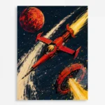 Cowboy Metal Poster Wall Decor - D