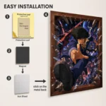 Cowboy Spike Spiegel Metal Poster Wall
  Decor - B - Image 2