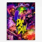 Danda Metal Poster Wall Decor