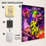Danda Metal Poster Wall Decor - Image 2