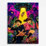 Danda Metal Poster Wall Decor - A