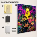 Danda Metal Poster Wall Decor - A - Image 2