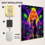 Danda Metal Poster Wall Decor - B - Image 2