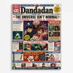 Danda Newspaper Metal Poster Wall Decor