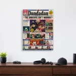 Danda Newspaper Metal Poster Wall Decor - Image 4