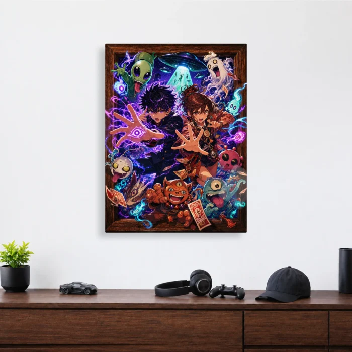 Danda Metal Poster Wall Decor - D - Image 4