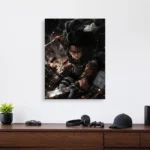 AOT Levi Ackerman Metal Poster Wall
  Decor - Image 3
