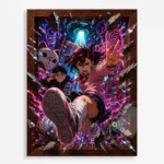 Danda Metal Poster Wall Decor - E