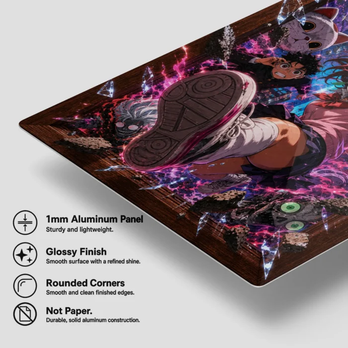 Danda Metal Poster Wall Decor - E - Image 6