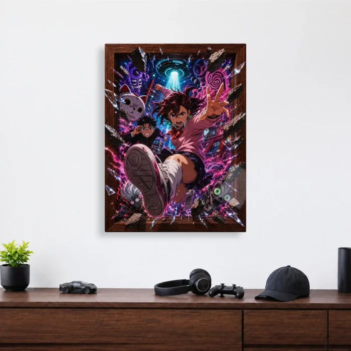 Danda Metal Poster Wall Decor - E - Image 4