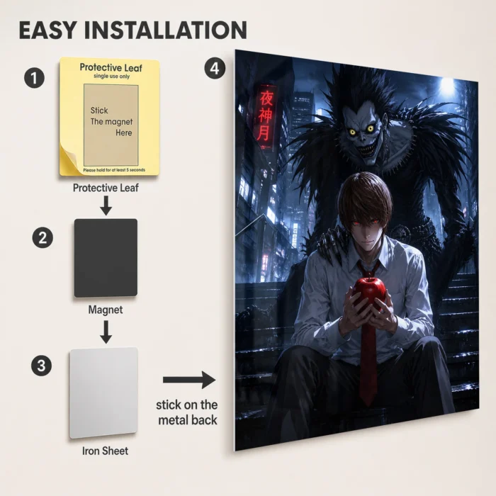 DN Metal Poster Wall Decor - A - Image 2
