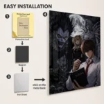 DN Metal Poster Wall Decor - C - Image 2