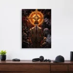 DN Metal Poster Wall Decor - F - Image 3