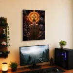 DN Metal Poster Wall Decor - F - Image 4