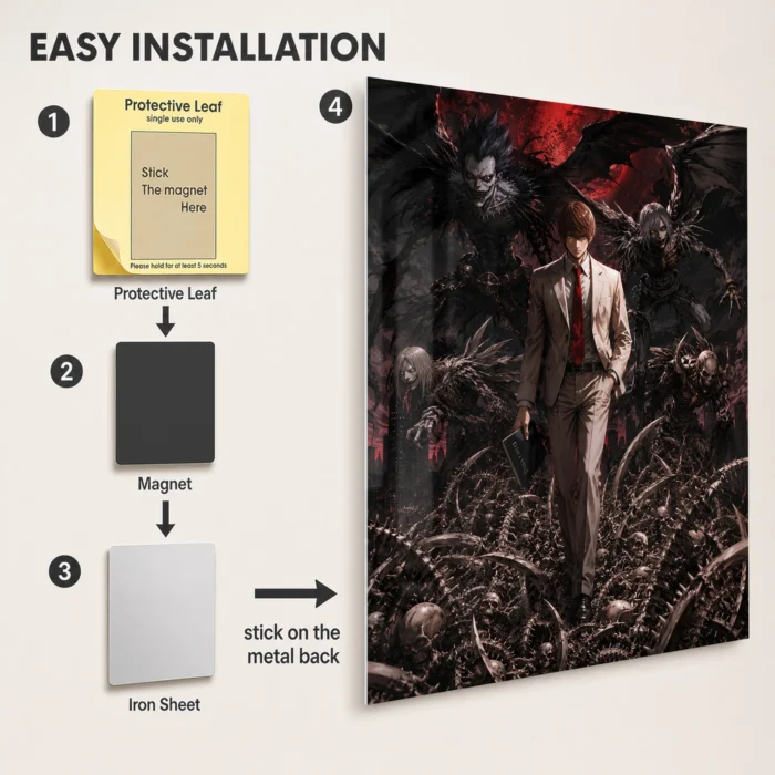 DN Metal Poster Wall Decor - G - Image 2