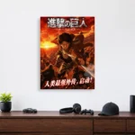 AOT Levi Ackerman Metal Poster Wall
  Decor - A - Image 3
