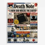 DN Newspaper Metal Poster Wall Decor