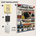 DN Newspaper Metal Poster Wall Decor - Image 2