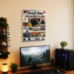 DN Newspaper Metal Poster Wall Decor - Image 4