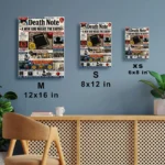 DN Newspaper Metal Poster Wall Decor - Image 6