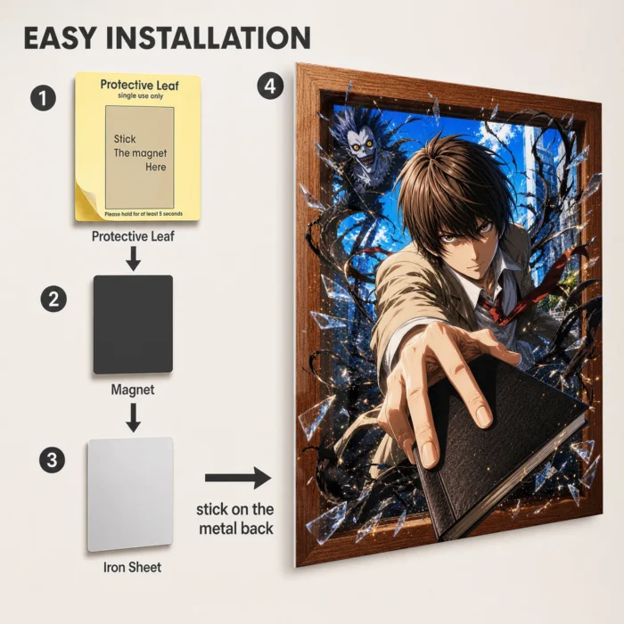 DN Metal Poster Wall Decor - I - Image 2