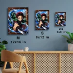 Slayer Tanjiro Metal Poster Wall Decor - Image 6
