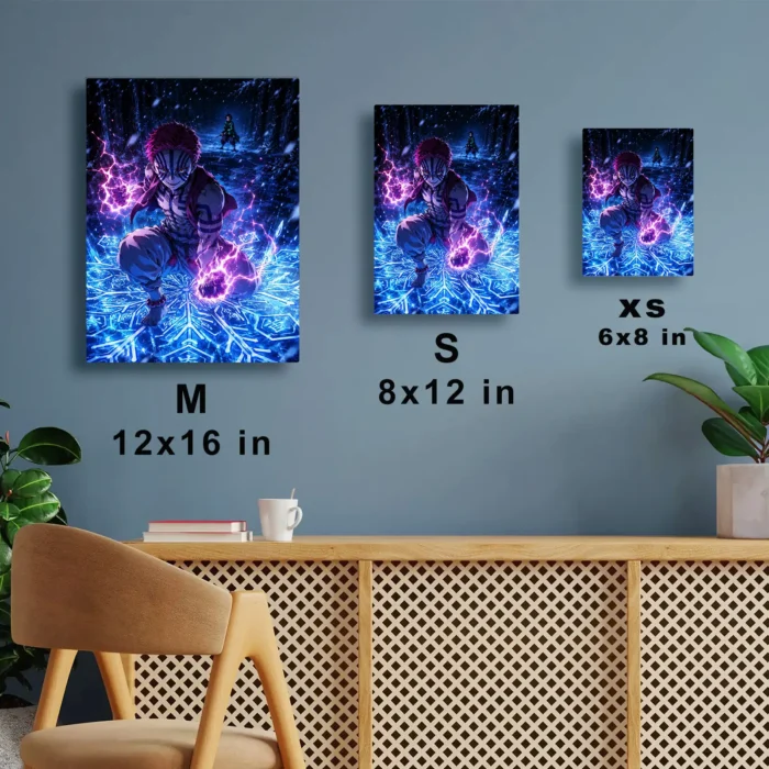 Slayer Akaza Metal Poster Wall Decor - Image 6