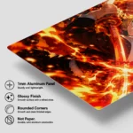 Slayer Rengoku Metal Poster Wall Decor - Image 5