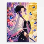 Slayer Shinobu Metal Poster Wall Decor