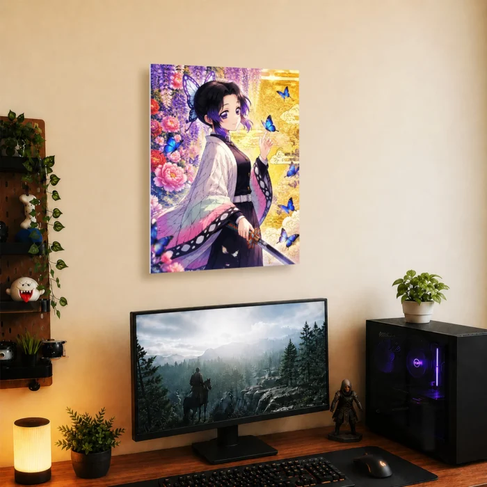 Slayer Shinobu Metal Poster Wall Decor - Image 4