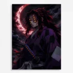 Slayer Kokushibo Metal Poster Wall Decor