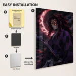 Slayer Kokushibo Metal Poster Wall Decor - Image 2