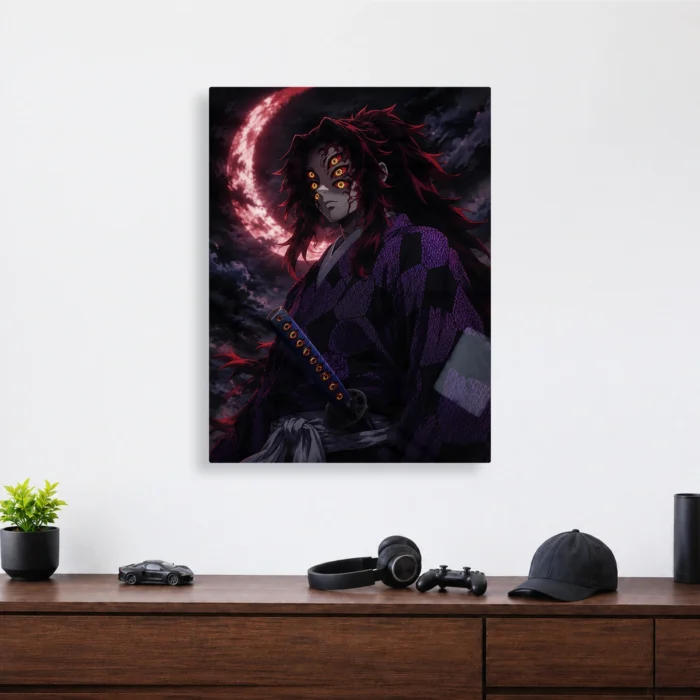 Slayer Kokushibo Metal Poster Wall Decor - Image 3