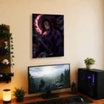 Slayer Kokushibo Metal Poster Wall Decor - Image 4