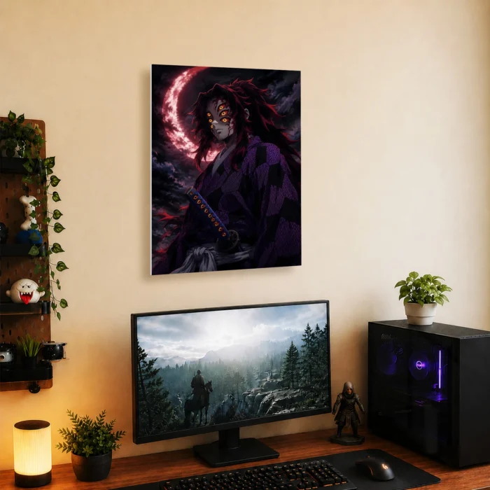 Slayer Kokushibo Metal Poster Wall Decor - Image 4