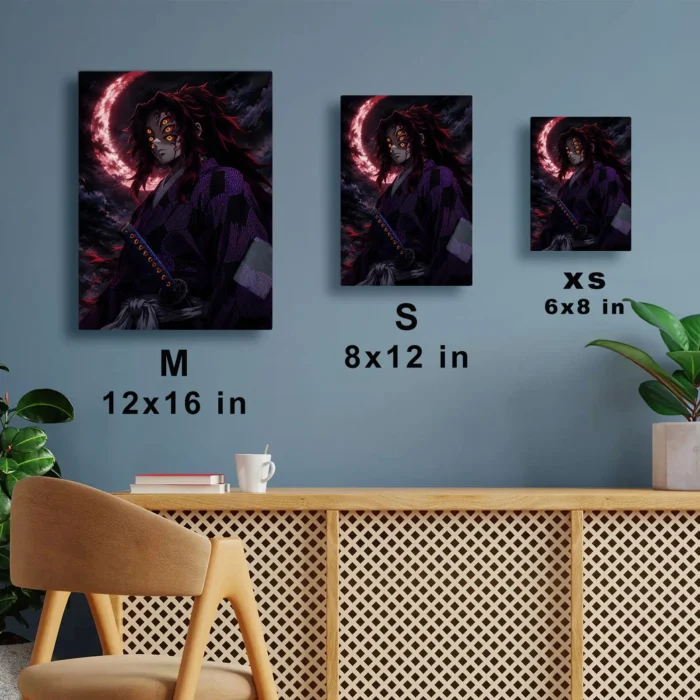 Slayer Kokushibo Metal Poster Wall Decor - Image 6