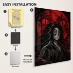 Slayer Kokushibo Metal Poster Wall Decor
  - A - Image 2