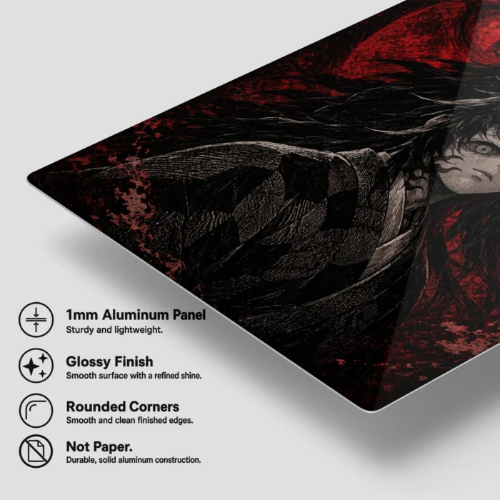 Slayer Kokushibo Metal Poster Wall Decor
  - A - Image 5