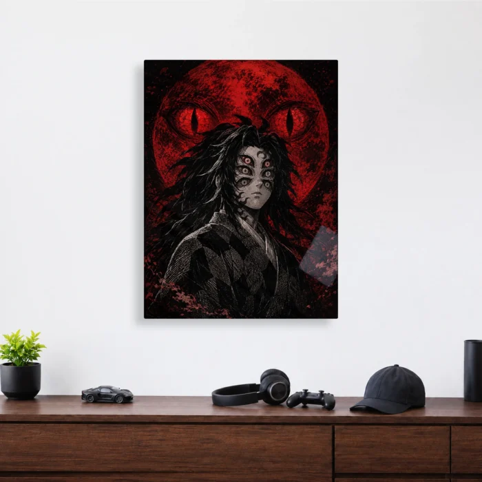 Slayer Kokushibo Metal Poster Wall Decor
  - A - Image 3