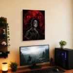 Slayer Kokushibo Metal Poster Wall Decor
  - A - Image 4
