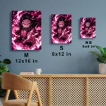 Slayer Nezuko Metal Poster Wall Decor - Image 6