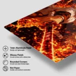 Slayer Rengoku Metal Poster Wall Decor -
  A - Image 5